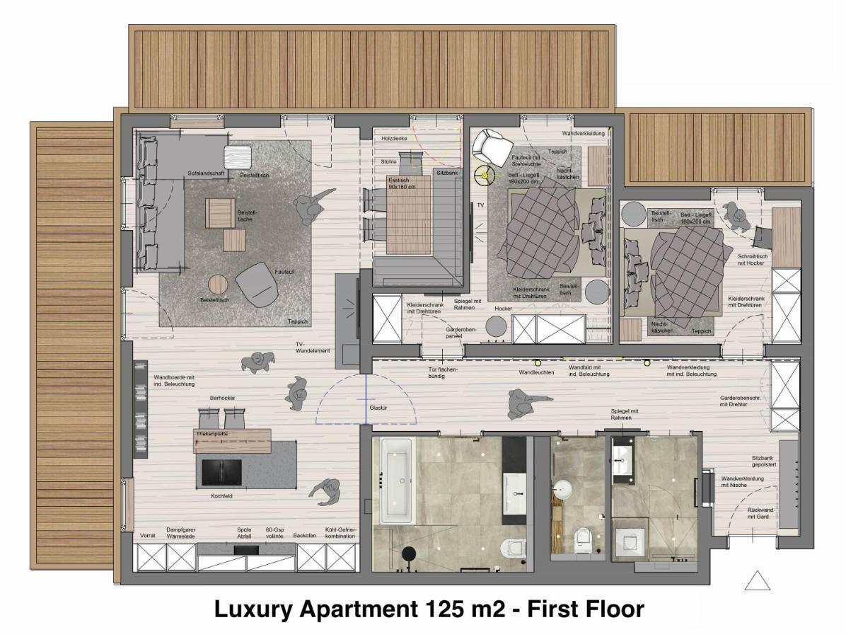 Luxury Apartments "R6 Tegernsee" バート・ウィーゼ エクステリア 写真